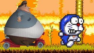 Doraemon Gets Chased by FAT SHELBOURNE?! - Sonic 3 A.I.R Funny Let's Play