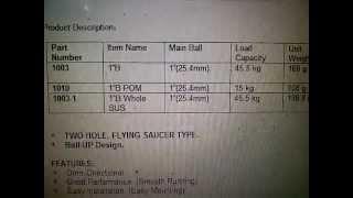ball transfer  units  1001 ,  1003  ,  ball castor  ,  ball wheel  ,  arihant engineers