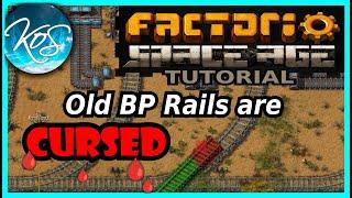 Your Blueprints with Curved Rails are DED (Train BPs) Tutorial - Factorio Space Age DLC/2.0