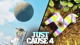 Новые ПАСХАЛКИ в JUST CAUSE 4 - Луна, монстр, пони [Easter Eggs in Just Cause 4]