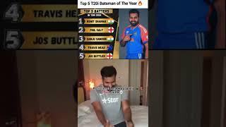 Top 4 Bestman in T20i 2024 Rohit Sharma on Top #cricket #shortvideo #viralvideo #knowledgeDTV