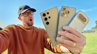 Pixel 9 Pro vs s24 Ultra vs iPhone 15 Pro Max. Camera battle