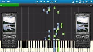 Sony Ericsson Ringtone in Synthesia