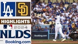 Los Angeles Dodgers vs San Diego Padres Game 5 Highlights | NLDS | (10/11/2024)