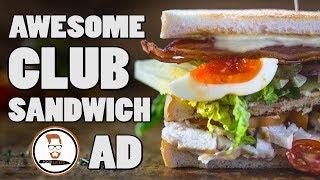 AWESOME CLUB SANDWICH | Cycling through London Food-Busker-style | John Quilter