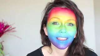 Rainbow Make-Up Tutorial | Kandee Johnson