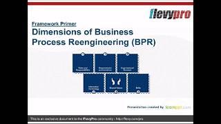 Dimensions of Business Process Reengineering (BPR)