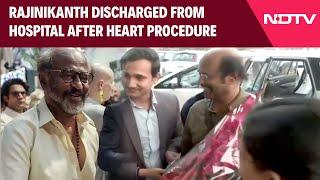 Rajnikanth News | Rajinikanth Discharged From Hospital After Undergoing Heart Procedure