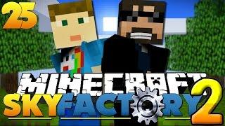 Minecraft SkyFactory 2 - COBBLE AND BACON PRANK?! [25]