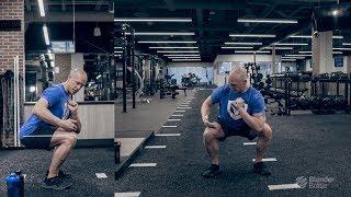 How To Air Squat with Bobby Maximus - By BlenderBottle