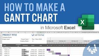 How to Make a Gantt Chart in Excel