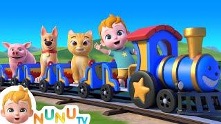 ABC Song Animals Version | Nursery Rhymes & Kids Songs | NuNu Tv