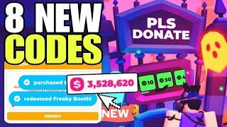 *HALLOWEEN UPDATE* ROBLOX PLS DONATE CODES 2024 | PLS DONATE CODE | PLS DONATE