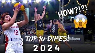 HOW ⁉️⁉️ Top 10 Assists of 2024 | FIBA 3x3 2024 SEASON | 3x3 Basketball