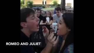 Romeo and Juliet as Vines