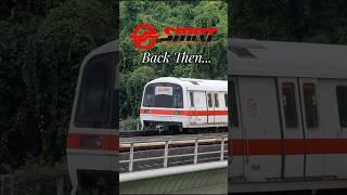 SMRT Trains  Then & Now Comparison #singapore #mrt