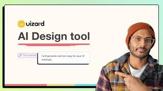 New A.I features for UI & UX Design (UIZARD)