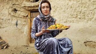 Cooking  Macaroni The Hardest Days of Winter in Afghanistan Village  | Village Food