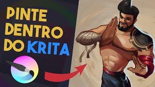 Como COLORIR no Krita