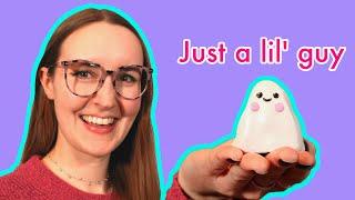 DIY Clay Ghost | Hatty Haunts