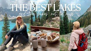 The Most Stunning Lakes In Canada | Moraine Lake & Lake Louise | The hikes you should NOT miss!!