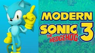 Modern Sonic in Sonic 3 & Knuckles Hack Showcase