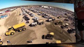 Aerial drone video - equipment auction in Fort Worth, Texas - Ritchie Bros. Auctioneers