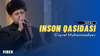 G'ayrat Muhammadiyev ‐ Inson qasidasi | Инсон қасидаси (Samarqand to'y)