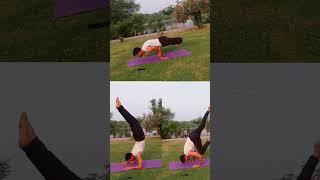 back bend hand balance yogasana #yoga #planch #plank #workout #krishnapandeyworkout #krishna #pandey