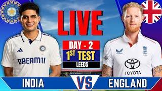 India vs England, 1st Test, Day 2 | IND vs ENG Live Match  | Live Cricket Match Today | IND Batting