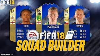 FIFA 18 Squad Builder - CHAMPIONSHIP TOTS! w/ TOTS Maddison, TOTS Reid + TOTS Vydra!