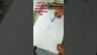 How to create an ABSTRACT BACKGROUND| Kirti's Art