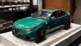 Motorhelix Alfa Romeo GTA green 1:18