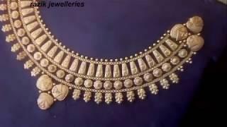 Latest Gold Necklace Jewellery Designs | razik jewelleries