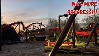 YOU WON’T BELIEVE HOW FAST THE BIG BAD WOLF IS BEING CONSTRUCTED!!!