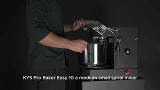 KYS Pro Baker Easy 10 - A medium small Spiral mixer