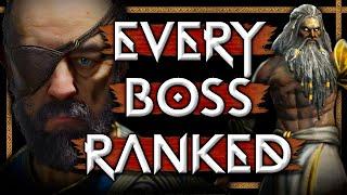 Absolutely Every God of War Boss Ranked