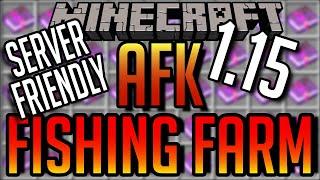 Minecraft 1.15 afk fish farm TUTORIAL (PC & Servers) 19w35a