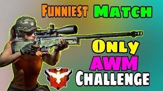 AWM Only Challenge in Rank Match - Garena free Fire - Desi Gamers