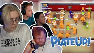 ДРЕЙК, МАЗЕЛЛОВ, ТОХА И СТИНТ ИГРАЮТ - PLATE UP!