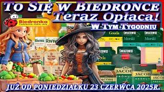  BIEDRONKA – Nowe Promocje! od Poniedziałku 23.06.2025  Oszczędzaj na Codziennych Zakupach