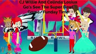 CJ Willie And Celinda Louisa Go's See The SuperBowl Game/Funday Time