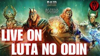 Luta contra Odin - Ao Vivo com Skyasterix #asgarddivide | Raid: Shadow Legends