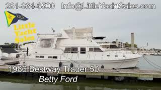 [BOAT TOUR] - 1985 Bestway 50 Motor Yacht - Little Yacht Sales