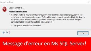 Modifier les attributs de la table ''Saving changes is not permitted ! .. Prevent saving changes..''