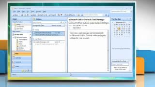 Microsoft® Outlook 2007: How to set as the default e-mail client on Windows® Vista?