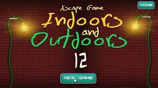 Escape Game Indoors And Outdoors 12 WalkThrough - FirstEscapeGames #escapegame #escape #walkthrough