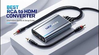 Uzifhdhi RCA to HDMI Adapter Review | Best Solution for Vintage Devices