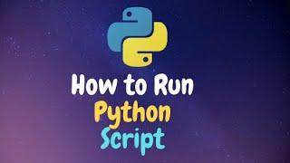 How to run python program on Windows 10