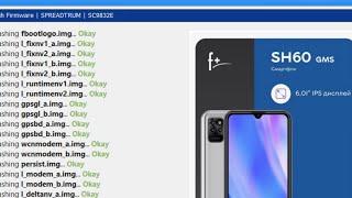 F+ SH60 прошивка устройства / удаление пароля и аккаунта Гугл FRP